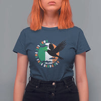 Irish Pride T Shirt For Women Baby Let The Free Birds Fly Ireland Flag Shamrock