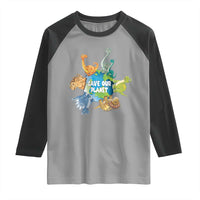 Earth Day Save Our Planet Raglan Shirt Cute Dinosaurs Around World