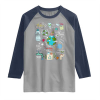 Earth Day Ecological sustainability Environment Protection Raglan Shirt
