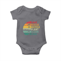 Earth Day Baby Onesie Save Bees Rescue Animals Recycle Plastic
