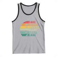 Earth Day Tank Top Save Bees Rescue Animals Recycle Plastic