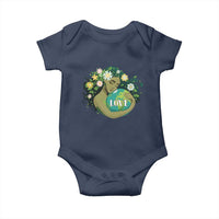 LOVE Mother Earth Day Save Our Planet Environment Green Baby Onesie