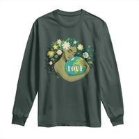 LOVE Mother Earth Day Save Our Planet Environment Green Long Sleeve Shirt