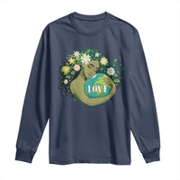 LOVE Mother Earth Day Save Our Planet Environment Green Long Sleeve Shirt