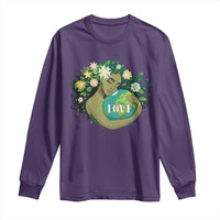 LOVE Mother Earth Day Save Our Planet Environment Green Long Sleeve Shirt