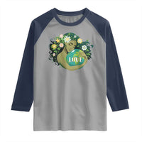 LOVE Mother Earth Day Save Our Planet Environment Green Raglan Shirt