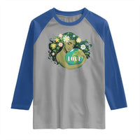 LOVE Mother Earth Day Save Our Planet Environment Green Raglan Shirt