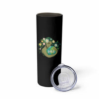 LOVE Mother Earth Day Save Our Planet Environment Green Skinny Tumbler