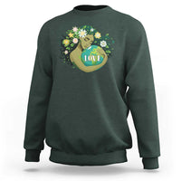 LOVE Mother Earth Day Save Our Planet Environment Green Sweatshirt
