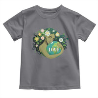 LOVE Mother Earth Day Save Our Planet Environment Green Toddler T Shirt
