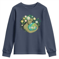 LOVE Mother Earth Day Save Our Planet Environment Green Youth Sweatshirt