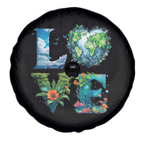 LOVE Planet Nature Anniversary Earth Day Spare Tire Cover