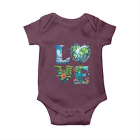 LOVE Planet Nature Anniversary Earth Day Baby Onesie