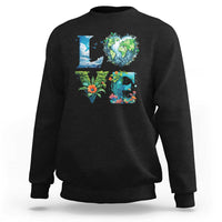 LOVE Planet Nature Anniversary Earth Day Sweatshirt