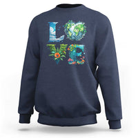 LOVE Planet Nature Anniversary Earth Day Sweatshirt