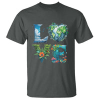 LOVE Planet Nature Anniversary Earth Day T Shirt