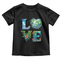 LOVE Planet Nature Anniversary Earth Day Toddler T Shirt