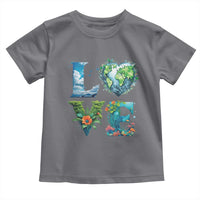 LOVE Planet Nature Anniversary Earth Day Toddler T Shirt