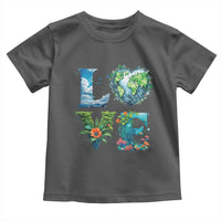 LOVE Planet Nature Anniversary Earth Day Toddler T Shirt