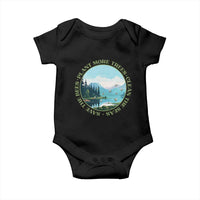 Earth Day Baby Onesie Save The Bees Plant More Trees Clean The Seas