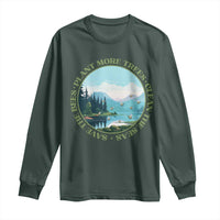 Earth Day Long Sleeve Shirt Save The Bees Plant More Trees Clean The Seas