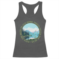 Earth Day Racerback Tank Top Save The Bees Plant More Trees Clean The Seas
