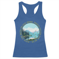 Earth Day Racerback Tank Top Save The Bees Plant More Trees Clean The Seas