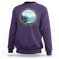 Earth Day Sweatshirt Save The Bees Plant More Trees Clean The Seas