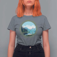 Earth Day T Shirt For Women Save The Bees Plant More Trees Clean The Seas