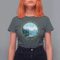 Earth Day T Shirt For Women Save The Bees Plant More Trees Clean The Seas