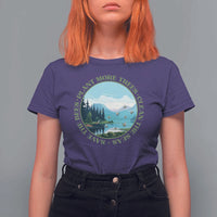 Earth Day T Shirt For Women Save The Bees Plant More Trees Clean The Seas