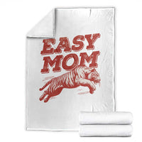 Easy Tiger Mom Throw Blanket Vintage Boho Distressed Aesthetic Mother's Day Gifts