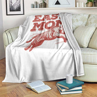 Easy Tiger Mom Throw Blanket Vintage Boho Distressed Aesthetic Mother's Day Gifts