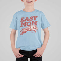 Easy Tiger Mom T Shirt For Kid Vintage Boho Distressed Aesthetic Mother's Day Gifts