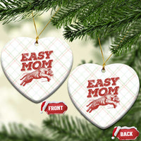 Easy Tiger Mom Ceramic Ornament Vintage Boho Distressed Aesthetic Mother's Day Gifts