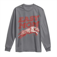 Easy Tiger Mom Long Sleeve Shirt Vintage Boho Distressed Aesthetic Mother's Day Gifts