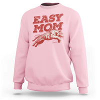 Easy Tiger Mom Sweatshirt Vintage Boho Distressed Aesthetic Mother's Day Gifts