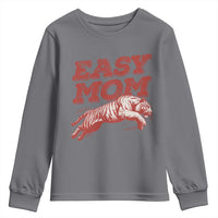 Easy Tiger Mom Youth Sweatshirt Vintage Boho Distressed Aesthetic Mother's Day Gifts