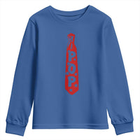 Pop Tie Star Dad Music Lover Fathers Day Youth Sweatshirt