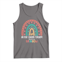 After Every Storm There Is A Rainbow Tank Top Pregnancy Announcement