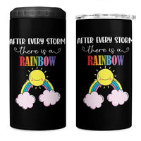 After Every Storm There Is A Rainbow 4 in 1 Can Cooler Tumbler Sentimental Pregnancy Announcement