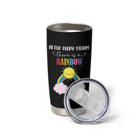 After Every Storm There Is A Rainbow Tumbler Cup Sentimental Pregnancy Announcement