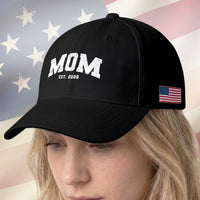 Mom Est 2026 Baseball Cap Promoted To Mommy Mother's Day