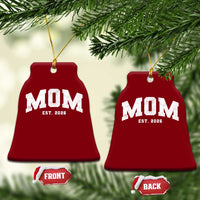 Mom Est 2026 Ceramic Ornament Promoted To Mommy Mother's Day