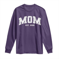 Mom Est 2026 Long Sleeve Shirt Promoted To Mommy Mother's Day