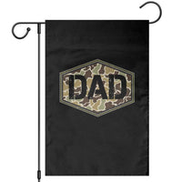 Dad Retro Old Camo Hunting Daddy Fathers Day Garden Flag Dad Retro Old Camo Hunting Daddy Fathers Day