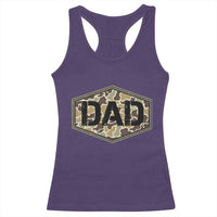 Dad Retro Old Camo Hunting Daddy Fathers Day Racerback Tank Top Dad Retro Old Camo Hunting Daddy Fathers Day