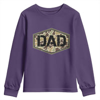 Dad Retro Old Camo Hunting Daddy Fathers Day Youth Sweatshirt Dad Retro Old Camo Hunting Daddy Fathers Day