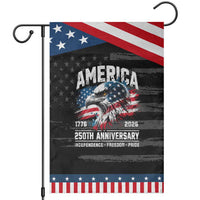 America 250th Anniversary Patriotic Garden Flag USA Eagle 1776 2026 Independence Freedom Pride