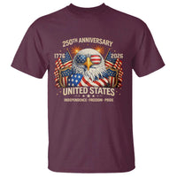 250 Anniversary USA 250th American 250 Years 4th July 2026 T Shirt